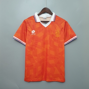 Netherlands 1991 retro shirt home Soccer Jersey