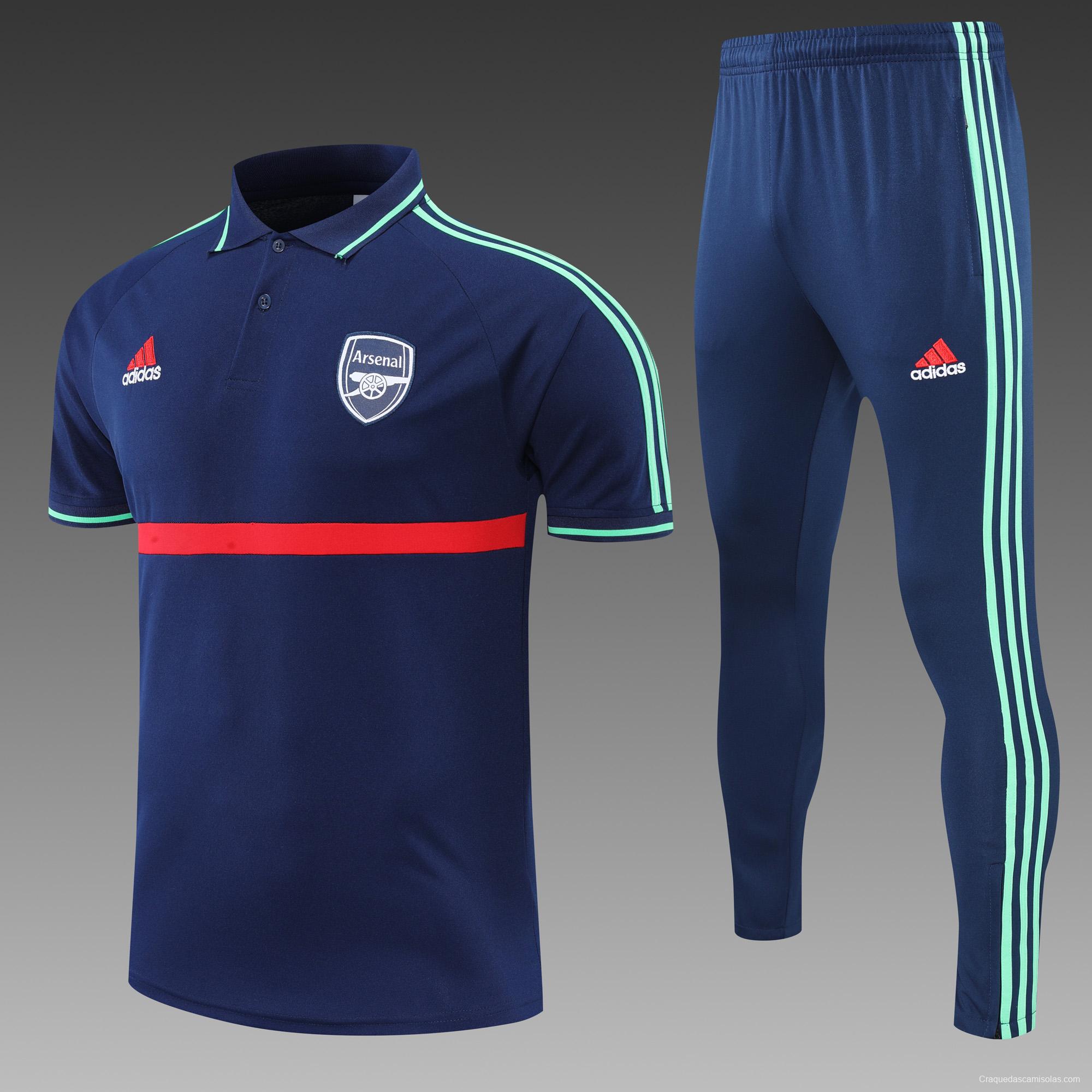 Arsenal POLO kit royal blue (not available for separate sale)