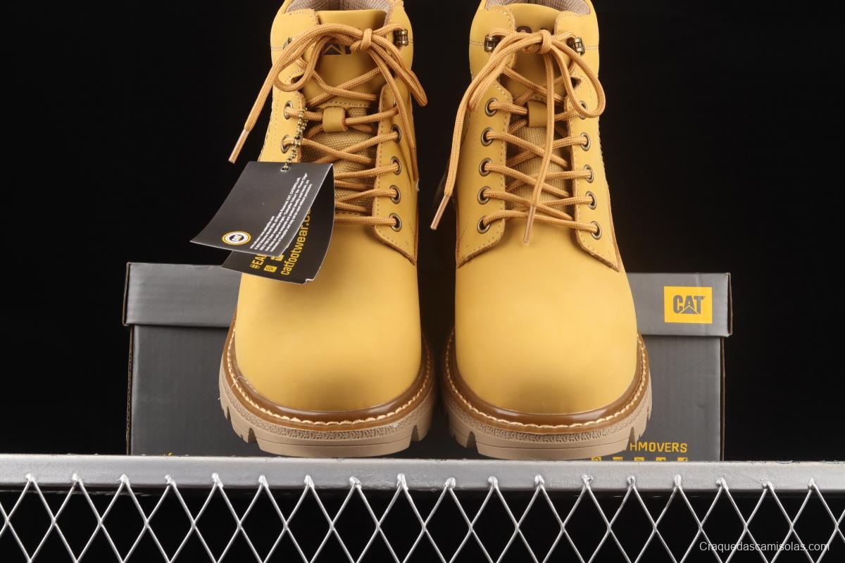 CAT FOOTWEAR/ CAT RYMAN WP 21SS autumn and winter new outdoor rhubarb boots series P717888YELLOW