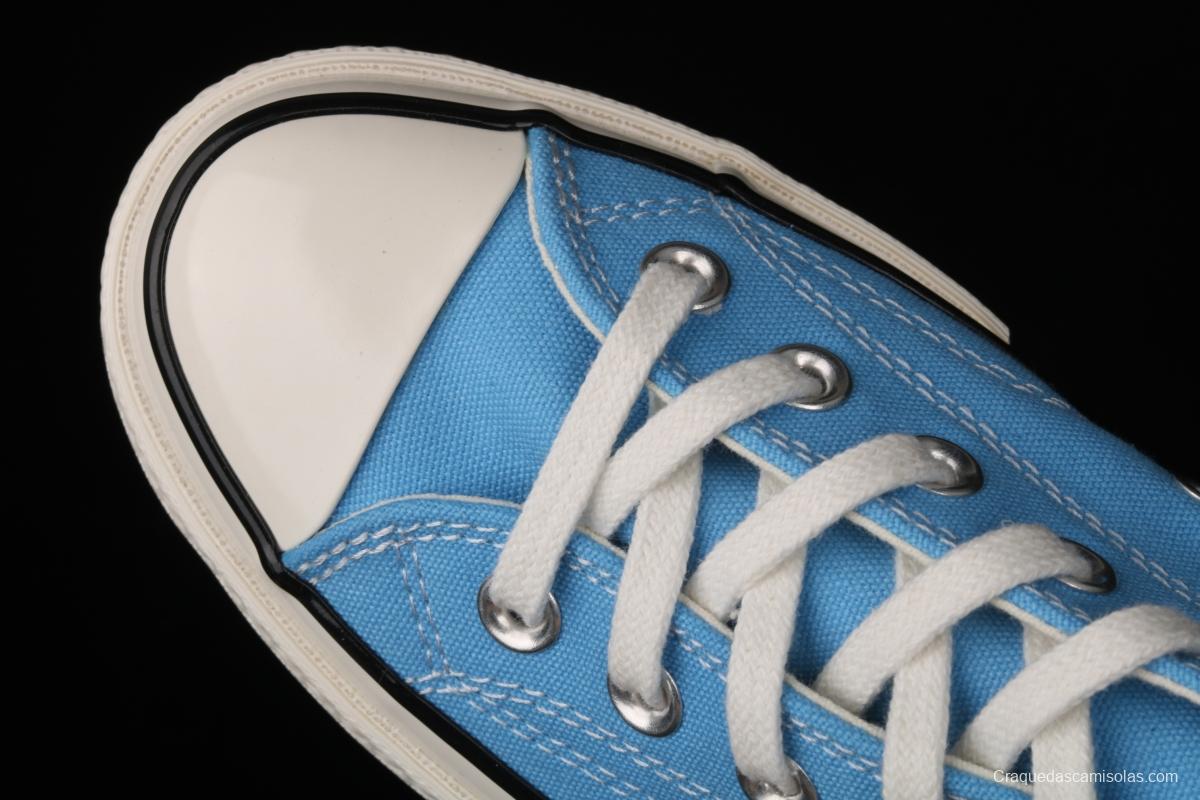 Converse Chuck 70s new spring color lake water blue matching low-top casual board shoes 171569C