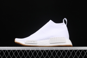 Adidas NMD CS1 competes for All White BA7208 stretch knitted sock shoes