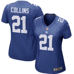 Women's Landon Collins Royal Player Limited Team Jersey