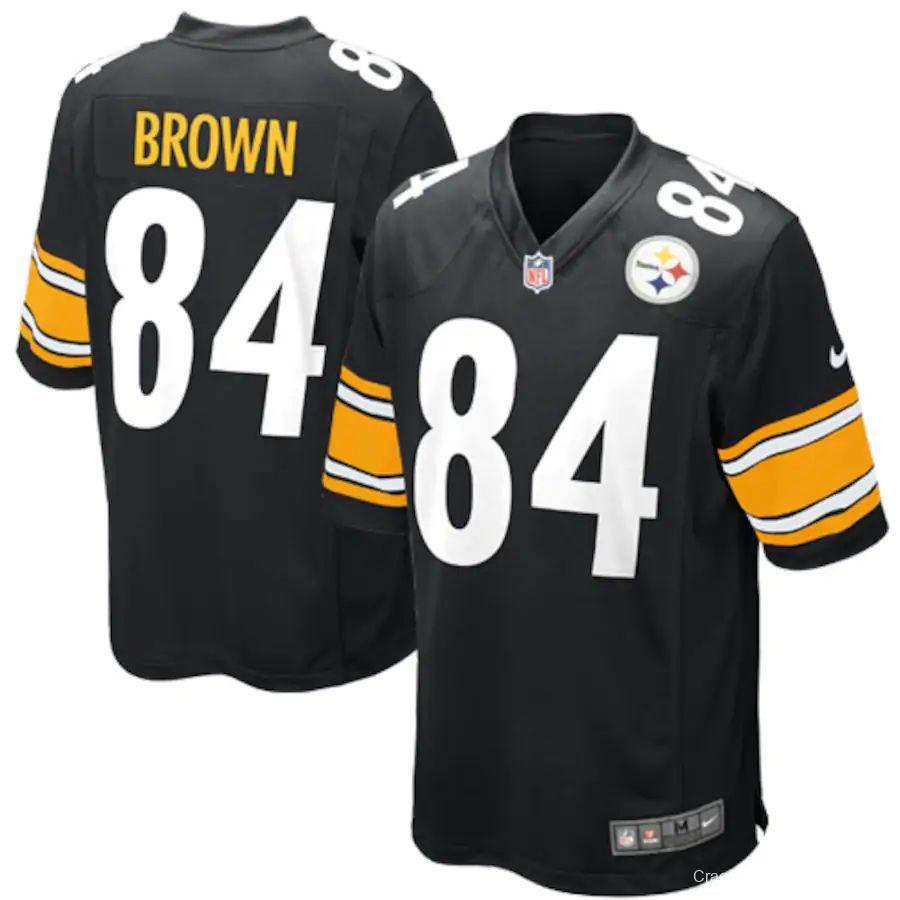 Men's Antonio Brown Black Player Limited Team Jersey