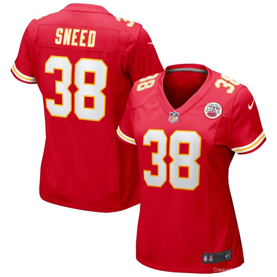 Women's L'Jarius Sneed Red Player Limited Team Jersey