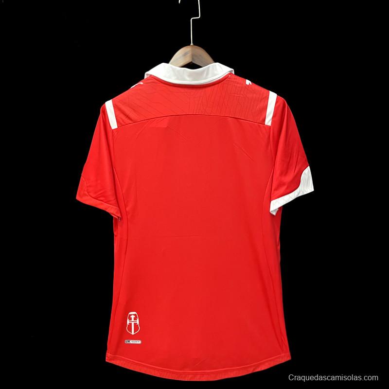 09 10 Catholic Home Red Soccer Jersey