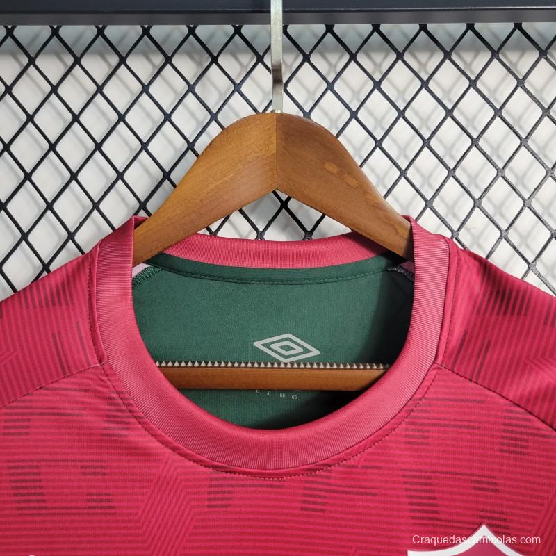 23-24 Fluminense Celestial Training Jersey Green+Red