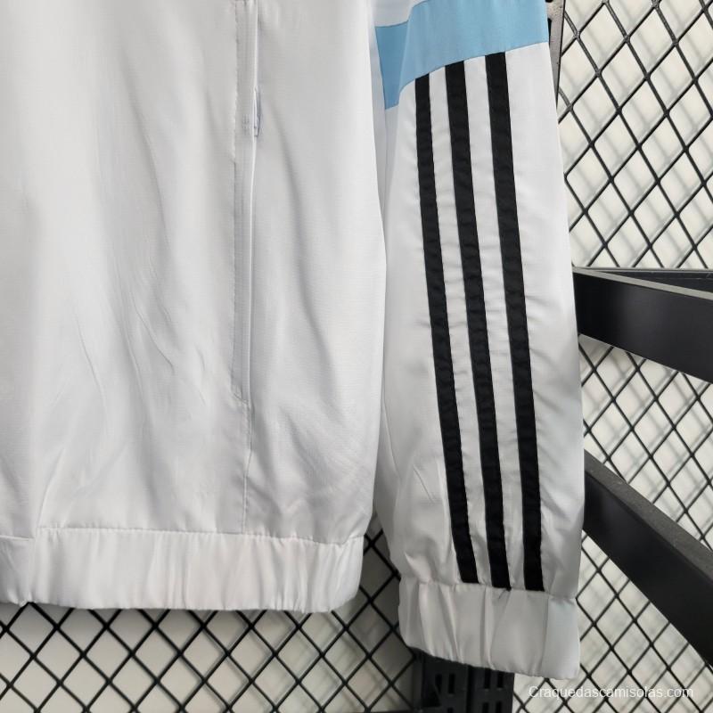 2023 Germany White Windbreaker