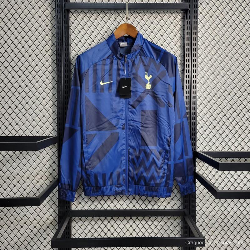 23-24 Tottenham Hotspur Navy Windbreaker