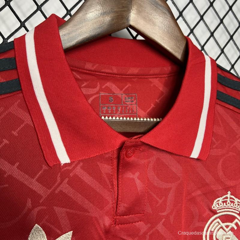 24/25 Real Madrid Red Jersey