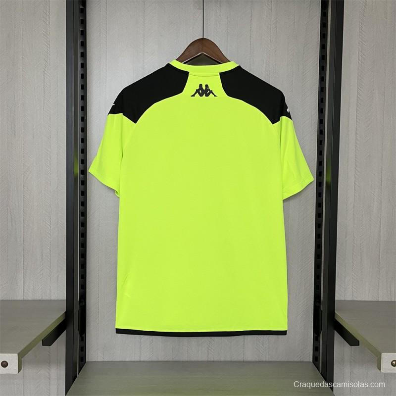 24/25 Vasco Da Gama Training Jersey Fluorescent Green Jersey S-XXXXL