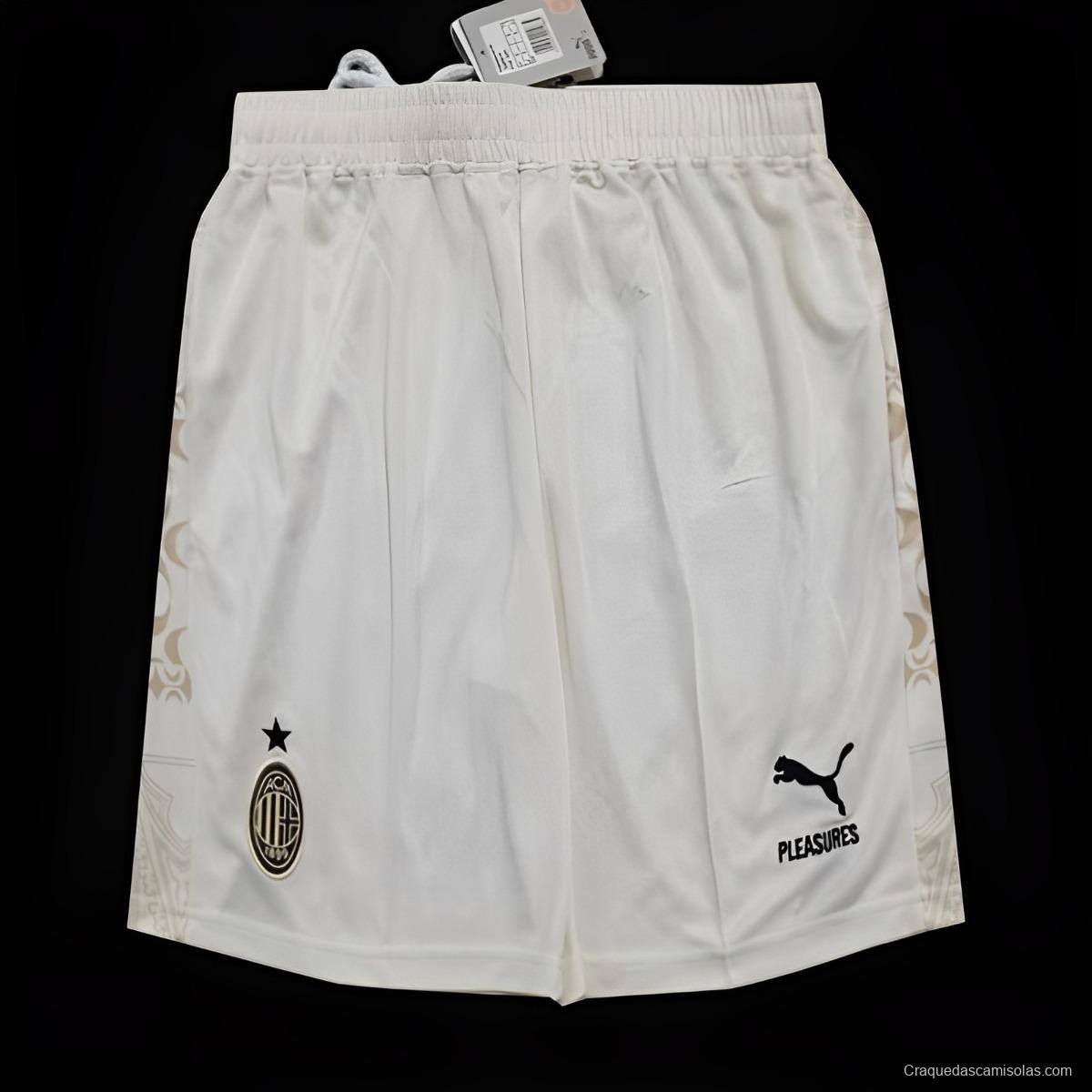 23/24 AC Milan Forth White Shorts