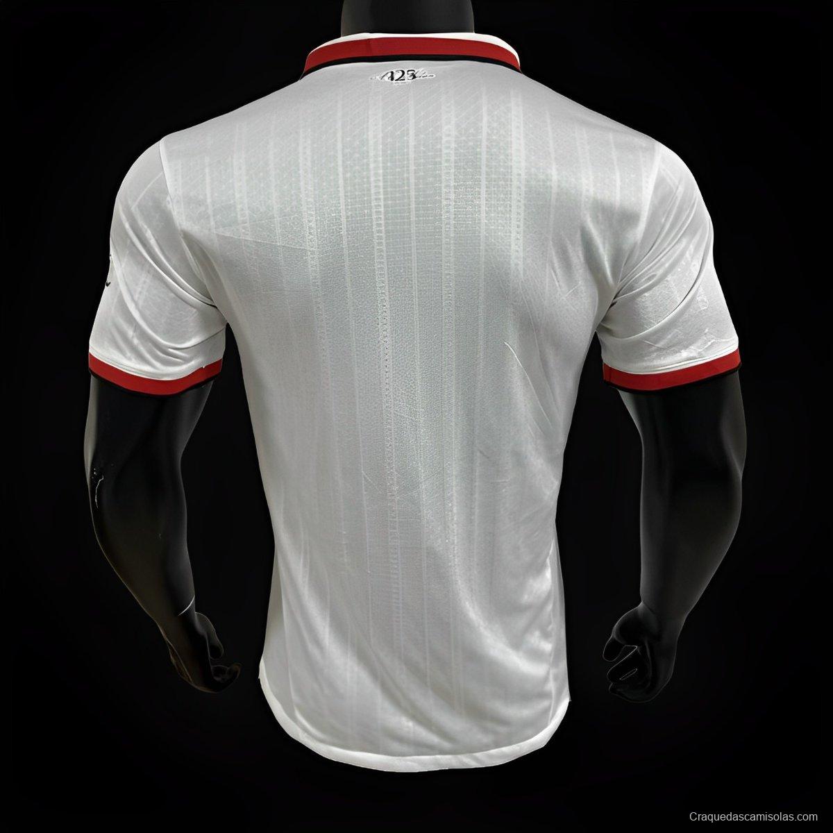 Player Version AC Milan Away White Jersey