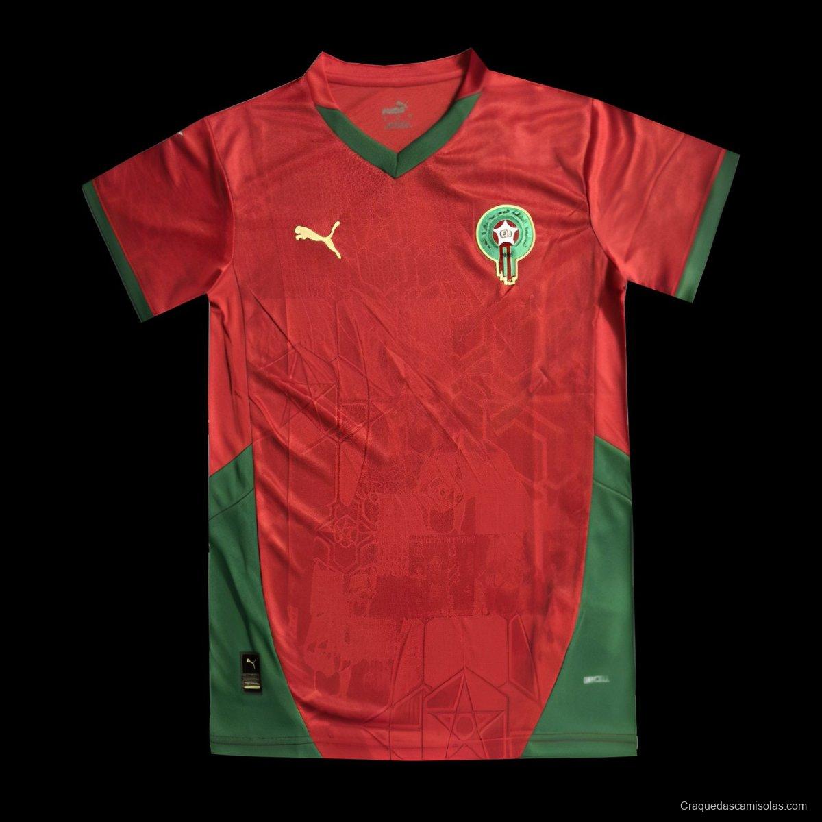 2024 Morocco Home Jersey